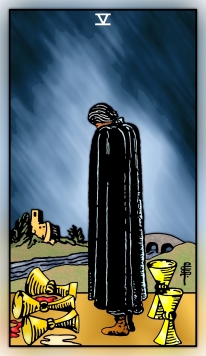 The better side of the Five of Cups